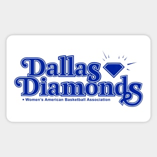 Defunct Dallas Diamonds Basketball WABA Magnet